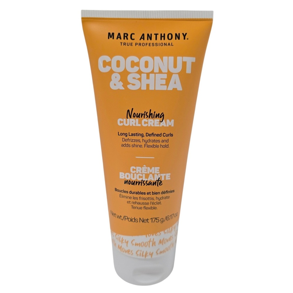 Marc Anthony Coconut Shea Nourishing Curl Cream 6.17oz Styling Defrizzing NEW